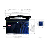 デニムエプロン