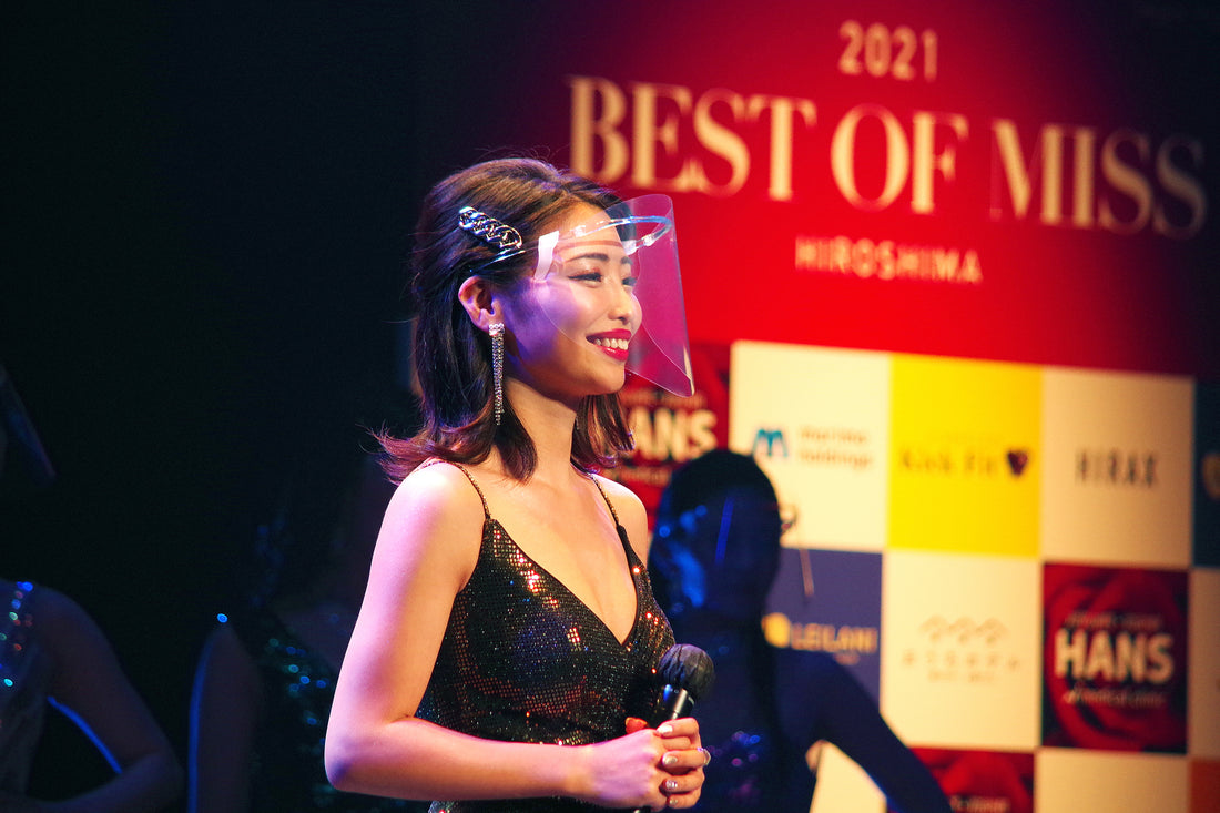 BEST OF MISS HIROSHIMA 2021 にてHIRAX AIR shieldをご使用頂きました。