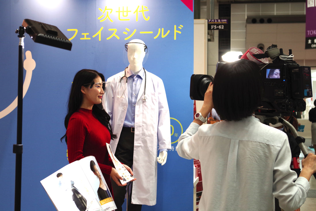 HIRAXはファッションワールド東京2020に出展中